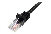 Kabel sieciowy - StarTech.com Snagless Cat 5e UTP Patch Cable - 45PAT3MBK