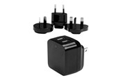 Tablet - Adapter & Ladowarka - StarTech.com Dual Port USB Wall Charger 17W/3.4A - USB2PACBK