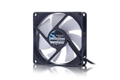 Wentylator obudowy - Fractal Design Fan Silent R3 - Wentylator obudowy - 92mm - Czarny z białymi skrzydłami - 18 dBA - FD-FAN-SSR3-92-WT