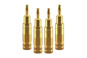 Kabel audio - ClickTronic Banana Plug - 4 pack - 4040849539831