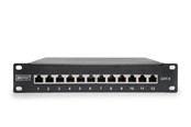 Akcesoria sieciowe - DIGITUS DN-91612S - 12-Port Cat6 Shielded - Patch Panel - DN-91612S