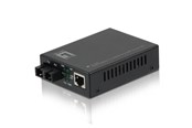 Wzmacniacz i transceiver  - LevelOne GVT-2001 RJ45 to SC Gigabit Media Converter Multi-Mode Fiber 850nm 550m - GVT-2001