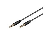 Kabel audio - Pro MiniJack 3.5mm Slim 3P - Bk - 2m - 4040849691072