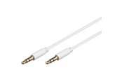 Kabel audio - Pro MiniJack 3.5mm Slim 3P - Wh - 2m - 4040849691133