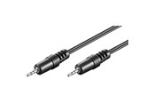 Kabel audio - Pro MicroJack 2.5mm - Black - 1.5m - 4040849504570