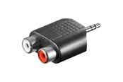 Kabel audio - Pro Audio adapter 2xRCA F - MiniJack M - 4040849116049