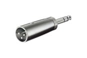 Kabel audio - Pro XLR Adapter 3pin XLR M - Jack M - 4040849275159