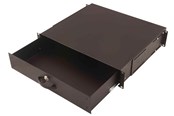 Szafa rack - DIGITUS DN-19 KEY-2U-SW - 2U - Keyboard Drawer & Document Storage - DN-19 KEY-2U-SW