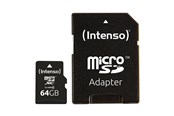 Karta pamieci - Intenso microSD Class 10 - 20MB/s - 64GB - 3413490