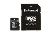 Karta pamieci - Intenso microSD UHS-I Premium - 45MB/s - 64GB - 3423490