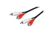 Kabel audio - Pro RCA Stereo Cable - Black - 15m - 4040849503405