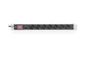 Kabel zasilajacy (zewnetrzny) - DIGITUS 7-Port - 1U - Aluminum PDU - DN-95403