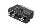 Kabel wyswietlacza - Pro Scart adapter to S-VHS & 3xRCA - 4040849501234