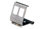 Akcesoria sieciowe - DIGITUS AN-25185 DIN-Rail Adapter for 2x Keystone module - AN-25185