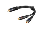 Kabel audio - Pro RCA adapter RCA M - 2xRCA F - 4040849509308