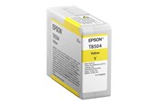 Tusz, toner i material eksploatacyjny - Epson T8504 - Yellow Ink - C13T850400