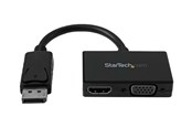 Kabel wyswietlacza - StarTech.com Travel A/V adapter: DisplayPort to HDMI or VGA video transformer - DP2HDVGA