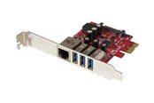 Adapter Sieciowy  (karta sieciowa, serwer druku, itp.) - StarTech.com PEXUSB3S3GE PCI Express - PEXUSB3S3GE