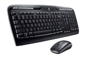 Klawiatura - Logitech MK330 Wireless Combo - US - Zestaw klawiatura i mysz - Angielski (US) - Czarny - 920-003989