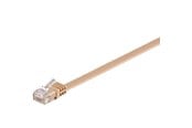 Kabel sieciowy - Pro LAN CAT 6 UTP Flat - Brązowy - 15m - 4040849958830