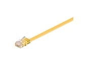 Kabel sieciowy - Pro LAN CAT 6 UTP Flat - Żółty - 0.5m - 4040849963964