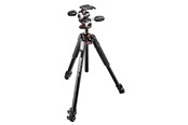 Statyw - Manfrotto MK055XPRO3-3W - Tripod - Alu 3-section horiz. column tripod with head - MK055XPRO3-3W