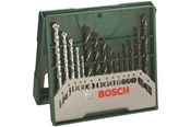 Wiertla & Bity - Bosch 15-piece Mini-X-Line set - 2607019675