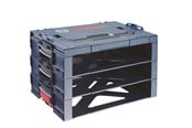Skrzynki narzędziowe i systemy przechowywania - Bosch i-BOXX shelf 3 pcs Professional Shelf Tool Box - 1600A001SF