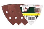 Szlifierka - Bosch 25-pcs. Delta sander sheet set G60/120/240 - 2607019500