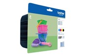 Tusz, toner i material eksploatacyjny - Brother LC221VALBP / LC 221 Value Pack 4-Pack Ink - LC221VALBP