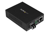 Wzmacniacz i transceiver  - StarTech.com MCM1110MMLC Gigabit Ethernet Fiber Media Converter - Compact - 850nm MM LC - 550m - MCM1110MMLC