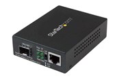 Wzmacniacz i transceiver  - StarTech.com Gigabit Ethernet Fiber Media Converter with Open SFP Slot - MCM1110SFP
