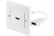 Kable - rózne - Pro HDMI wall socket - 1 port - 4040849517228
