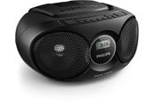 Radio DAB i budzik - Philips CD Soundmachine AZ215B - FM - Stereo - Czarny - AZ215B/12