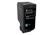 Tusz, toner i material eksploatacyjny - Lexmark Toner cartridge - Cyan - 74C2SC0