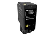 Tusz, toner i material eksploatacyjny - Lexmark Toner cartridge - Yellow - 74C2SY0