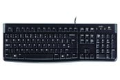 Klawiatura - Logitech K120 Corded Keyboard - US - Klawiatury - Angielski (US) - Czarny - 920-002509