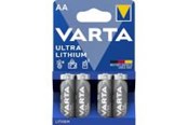 Bateria - VARTA Ultra. Lithium - AA - 4-pack - 06106301404