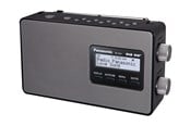 Radio DAB i budzik - Panasonic RF-D10EG-K - DAB/DAB+/FM - Mono - Czarny - RF-D10EG-K