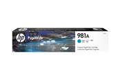 Tusz, toner i material eksploatacyjny - HP 981A / J3M68A Cyan Ink - J3M68A