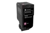 Tusz, toner i material eksploatacyjny - Lexmark - magenta - original - toner cartridge - LCCP LRP  Corporate - 74C2SME