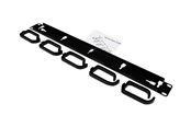 Akcesoria sieciowe - StarTech.com 1U 19in Metal Rackmount Cable Management Panel - CABLMANAGER2