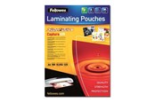 Laminowanie - Fellowes SuperQuick A4 Glossy 125 Micron Laminating Pouch - 5440101