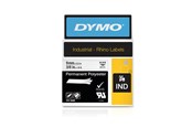 Papier, papier fotograficzny i etykiety - DYMO ® Rhino Industrial Tape 9 mm x 5.5m permanent polyester black on white - 18482