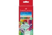 Przybory do pisania i rysowania - Faber-Castell Coloured pencil Colour Grip cardboard/24x - 112424