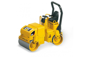 Samochody i pojazdy - Bruder CAT Asphalt drum compactor - 02433