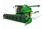 Samochody i pojazdy - Bruder John Deere Combine harvester - 02132