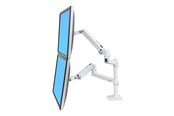 Uchwyt na monitor - Ergotron LX Dual Stacking Arm - 45-492-216