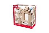 Zabawki dla niemowlat - Brio 30113 50 Natural Building Blocks - 30113
