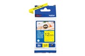 Papier, papier fotograficzny i etykiety - Brother TZe 631S - Black on yellow Roll (1.2 cm x 4 m) - TZE631S